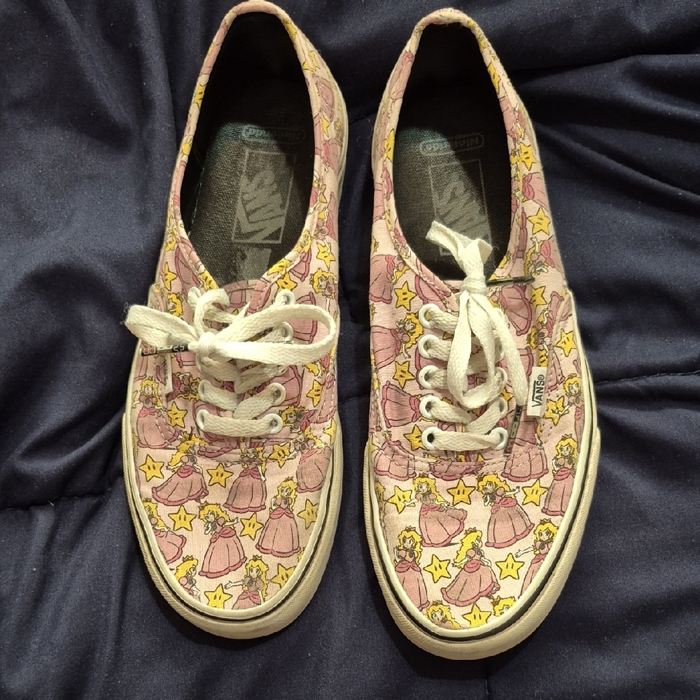 Vans Women's Nintendo Princess Peach Sneakers